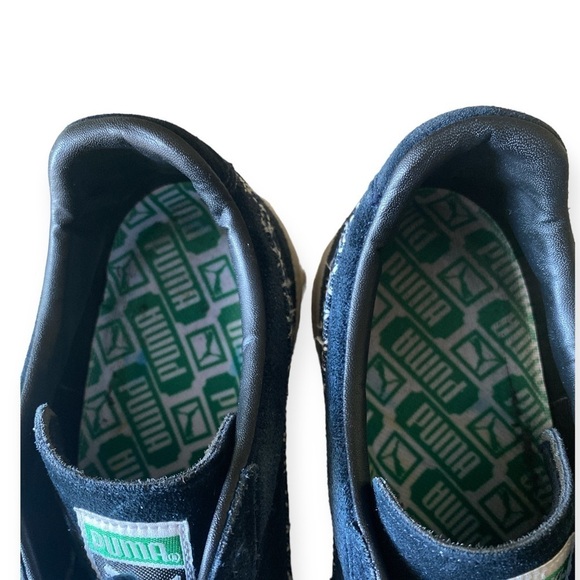 Puma Suede Vintage Sneaker Shashiko Mij Intense Blue 21-FA-I Men 9 Celeb Style - Picture 8 of 13